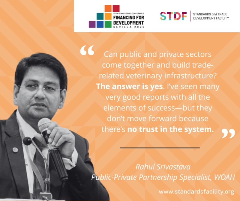 Rahul Srivastava, Public-Private Partnership Specialist, WOAH